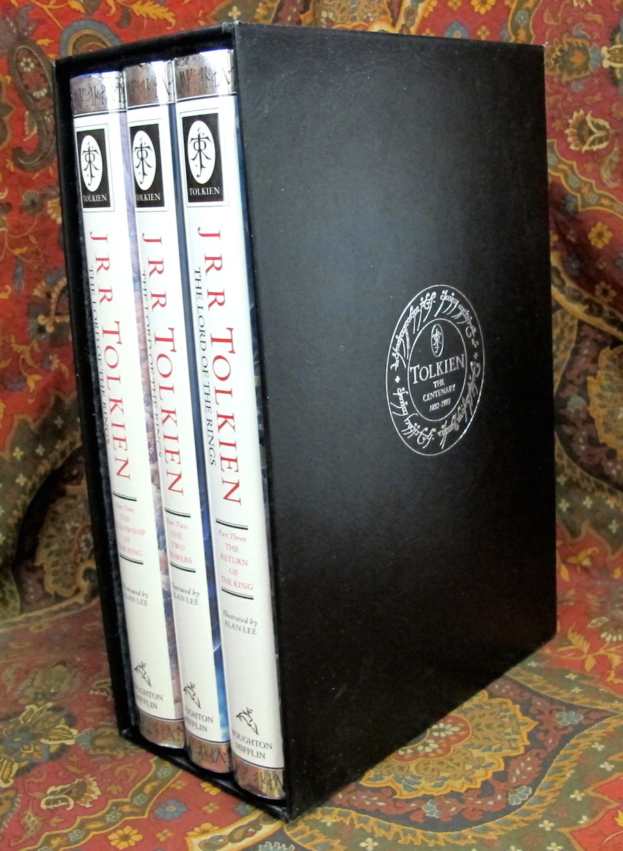 The Lord of the Rings, 1992 US Three Volume Set, with Custom Slipcase