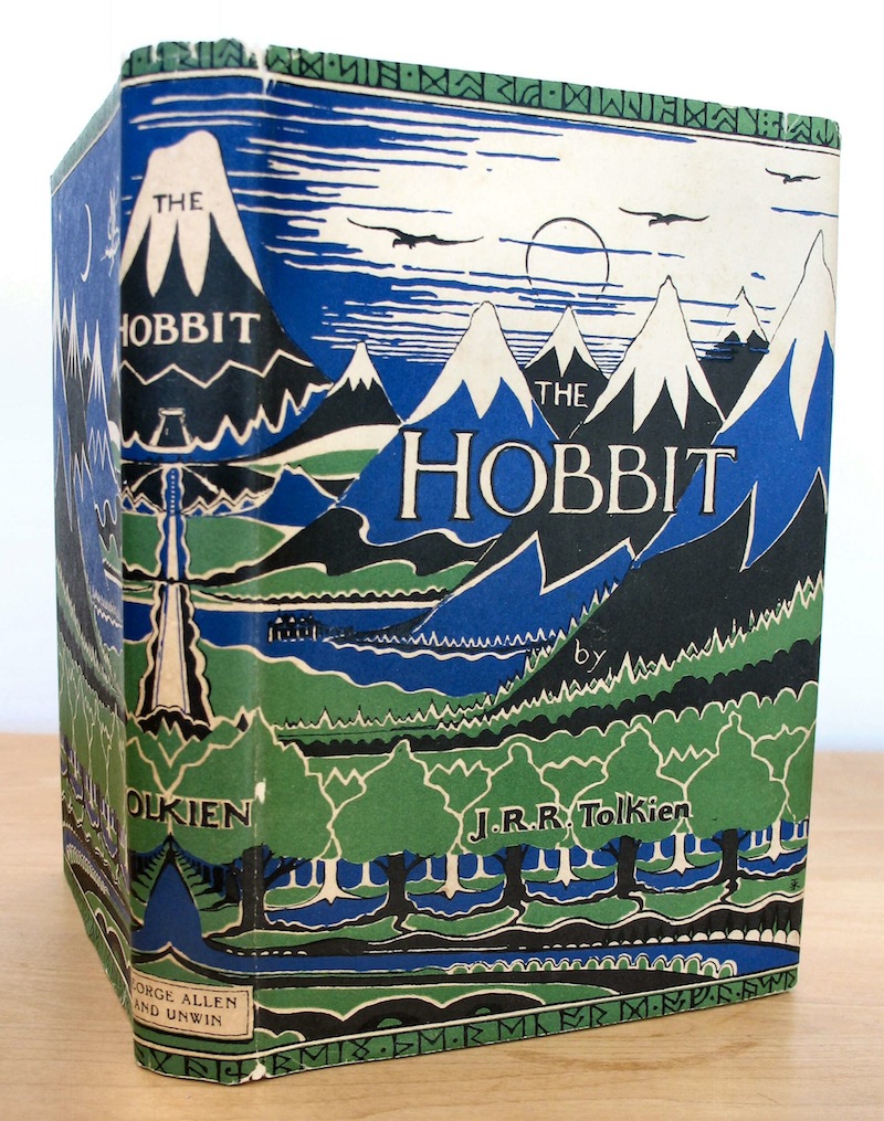 The Hobbit 1956 2nd Edition, 8th Impression in fine dustjacket
