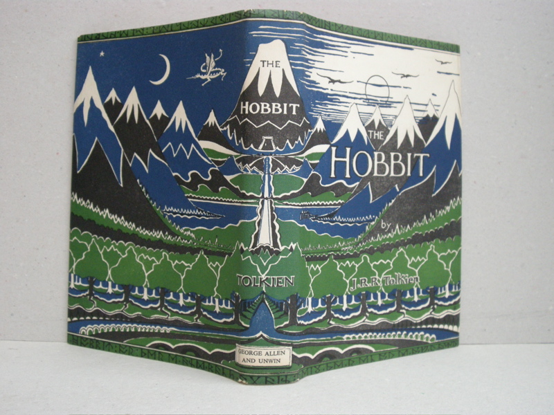 The Hobbit, or There and Back Again, signed by J.R.R. Tolkien on the title page