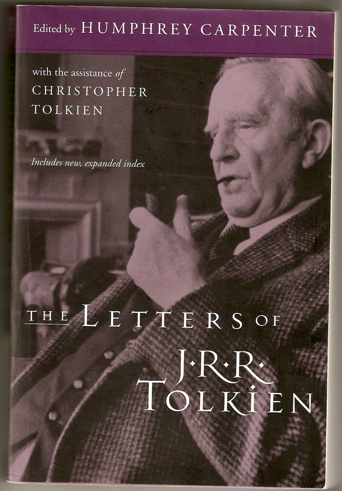 A copy of Letters: J.R.R. Tolkien