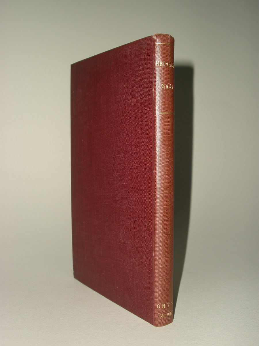Heidreks Saga. Kobenhavm, 1924. Bound in cloth. Signed by J.R.R ...