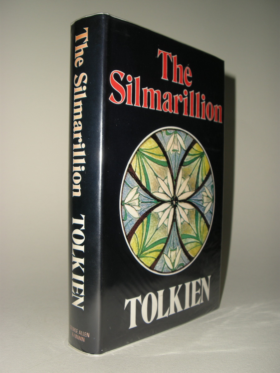 True first export edition of The Silmarillion, signed by Christopher Tolkien on the front free endpaper