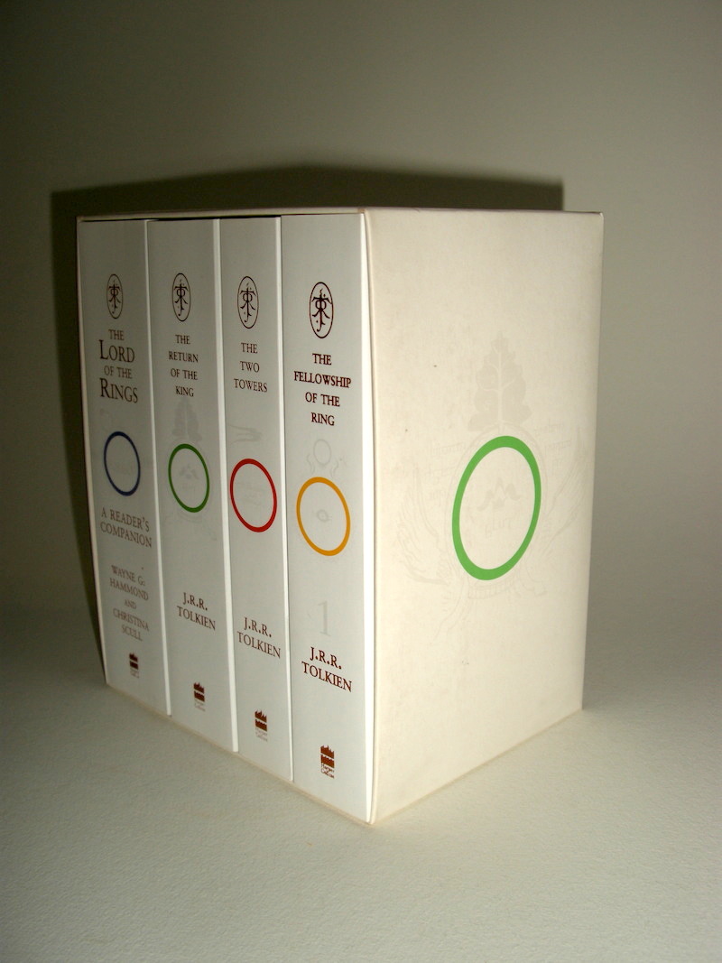 The Lord of the Rings and A Reader's Companion, 50th Anniversary Edition, paperback set