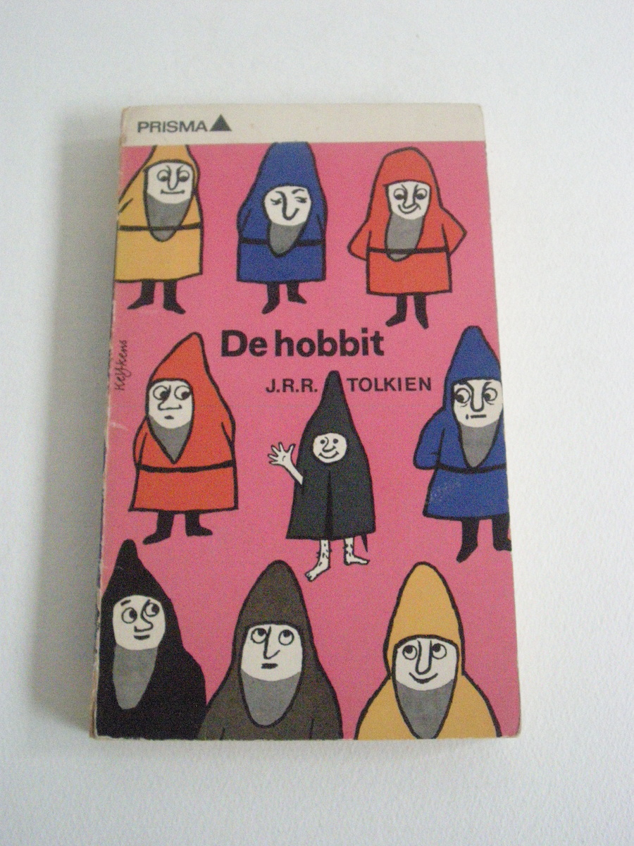 J.R.R. Tolkien, De Hobbit, Dutch, paperback, 1971, 8th printing