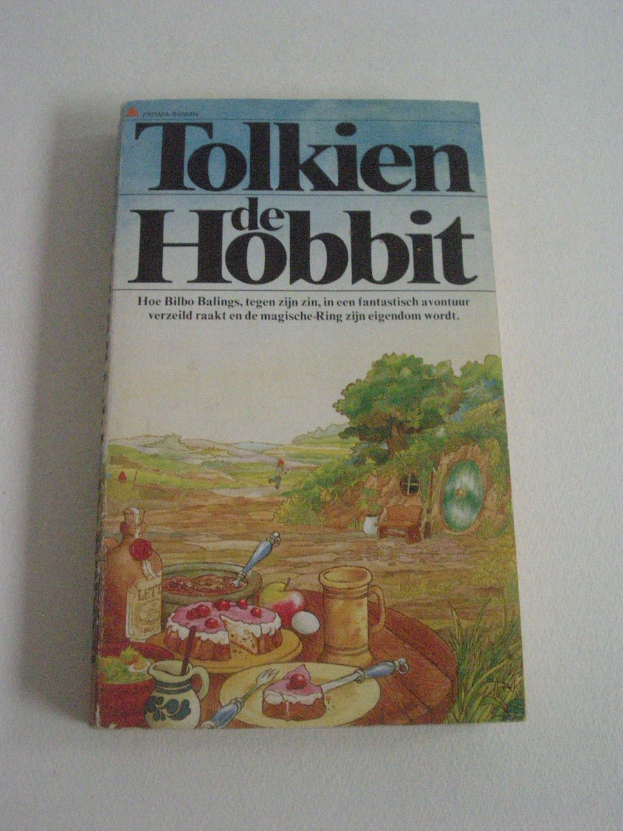 J.R.R. Tolkien, De Hobbit, Dutch, paperback, 1975, 12th printing