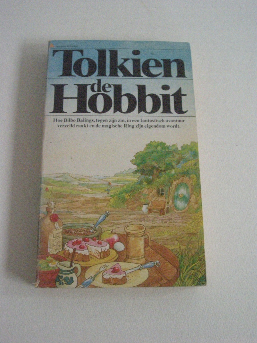 J.R.R. Tolkien, De Hobbit, Dutch, paperback, 1977, 14th printing