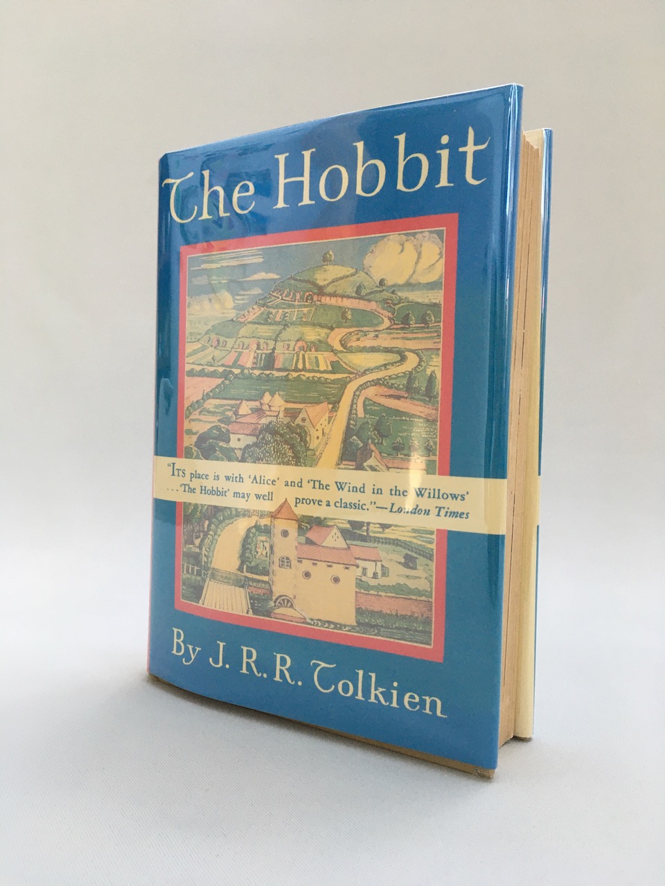 The Hobbit by J.R.R. Tolkien US 1st Edition, 1st Impression, 1st State, with the bowing Hobbit on the title page
