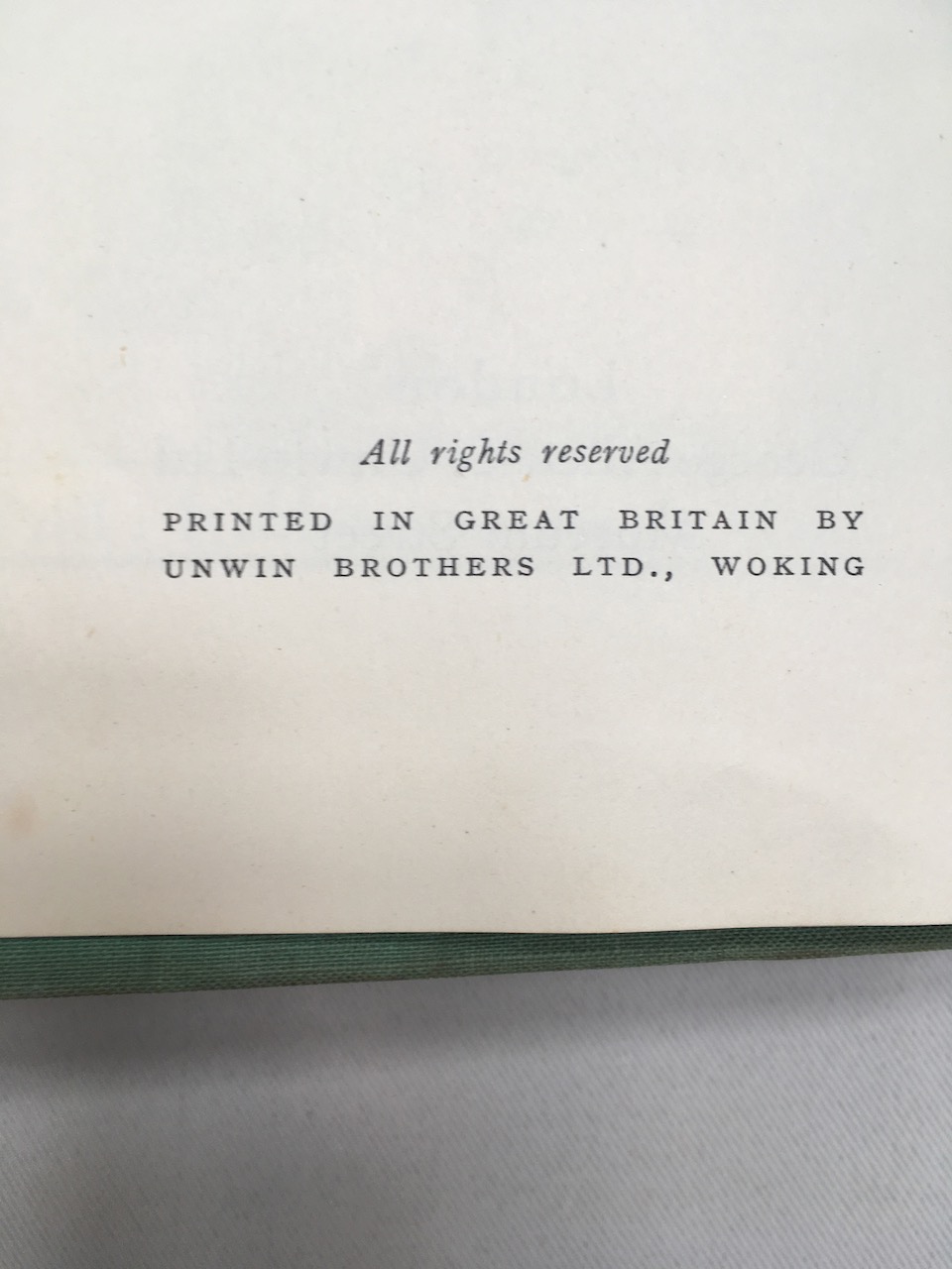 
The Hobbit, George Allen & Unwin, 1937 1st UK Edition 2nd impression 14