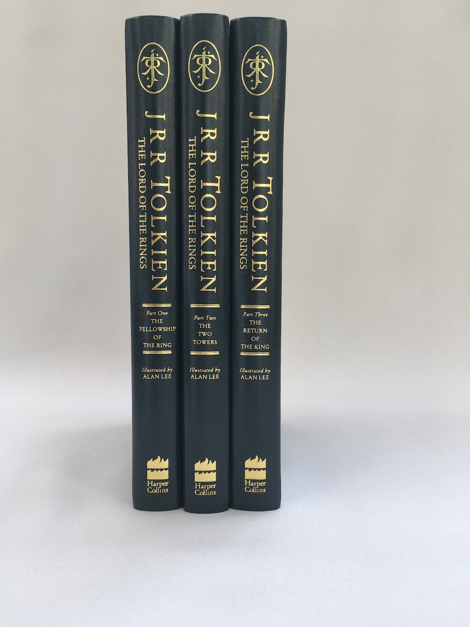  1992, The Lord of the Rings. Signed Alan Lee 3 volume Deluxe Limited Edition 12