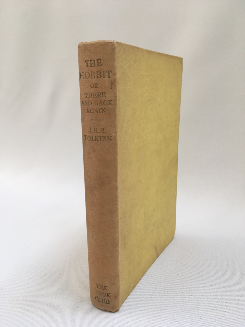 1st Book Club Edition, 1st UK 3rd impression, 1942 The Hobbit 4