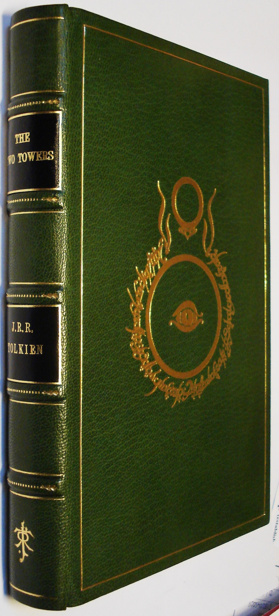 Tolkien, J[ohn] R[onald] R[euel]. The Two Towers First edition, first Impression. George Allen & Unwin Ltd, 1954, 353pp