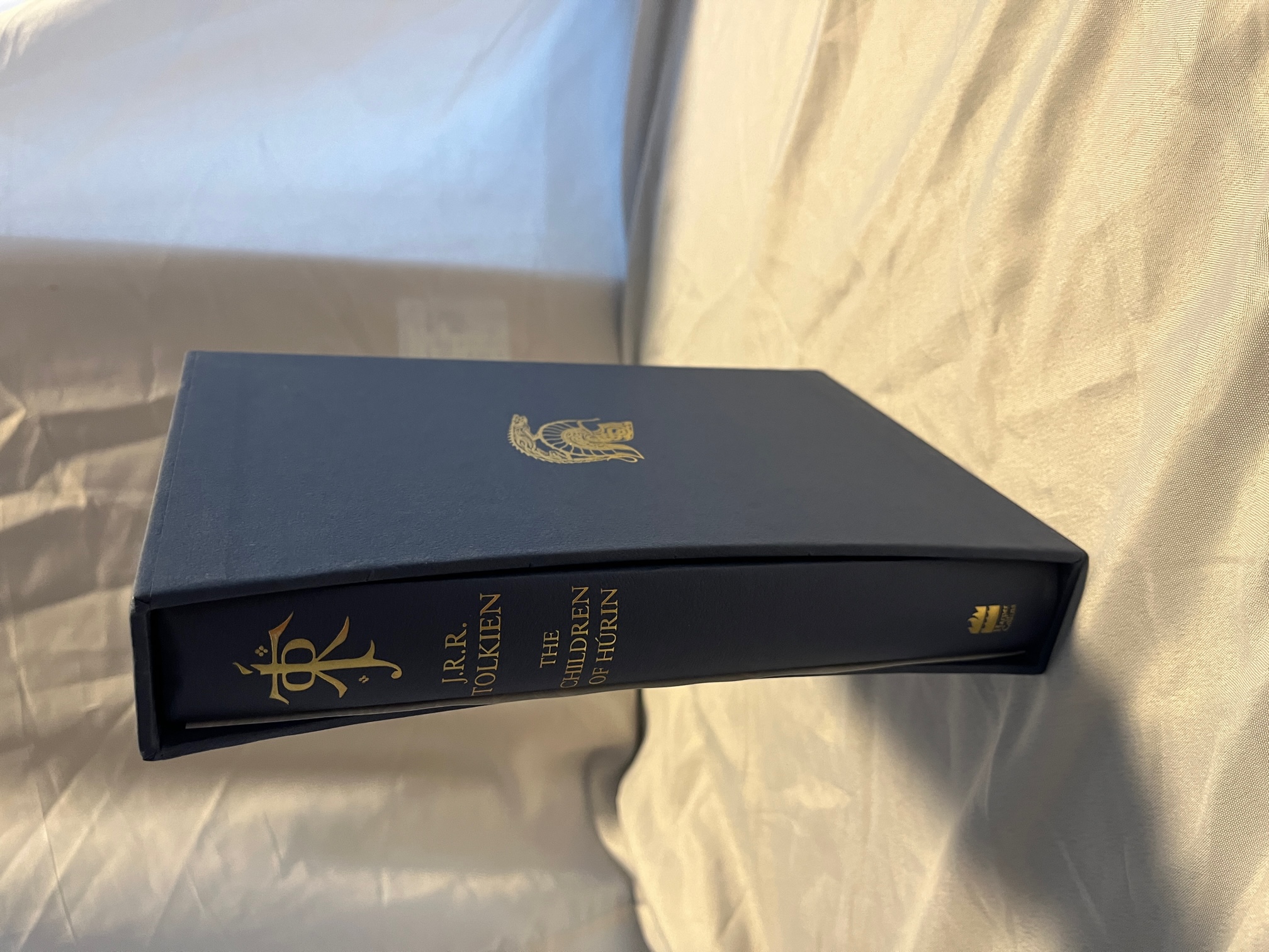 The Children of Hurin 1st UK Deluxe signed by Christopher Tolkien and Alan Lee 1
