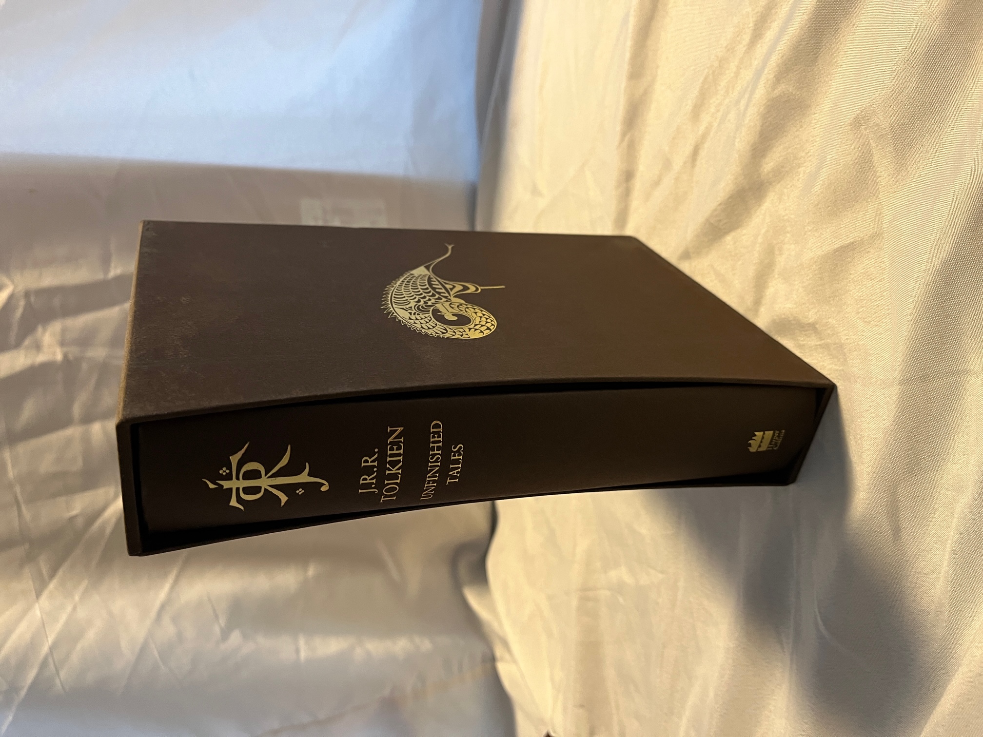Unfinished Tales by J.R.R. Tolkien, Deluxe Slipcase Edition, UK 1st Printing 1