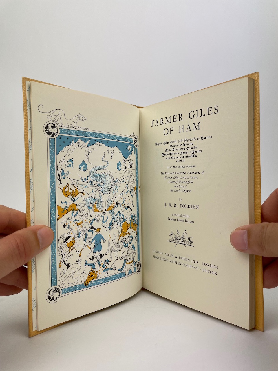 Farmer Giles of Ham, The Rise and Wonderful Adventures of Farmer Giles, 9th impression from 1972 12