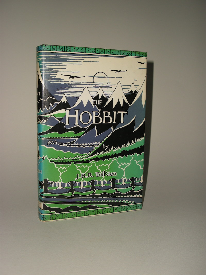 The Hobbit by J.R.R. Tolkien published by Allan and Unwin in 1982