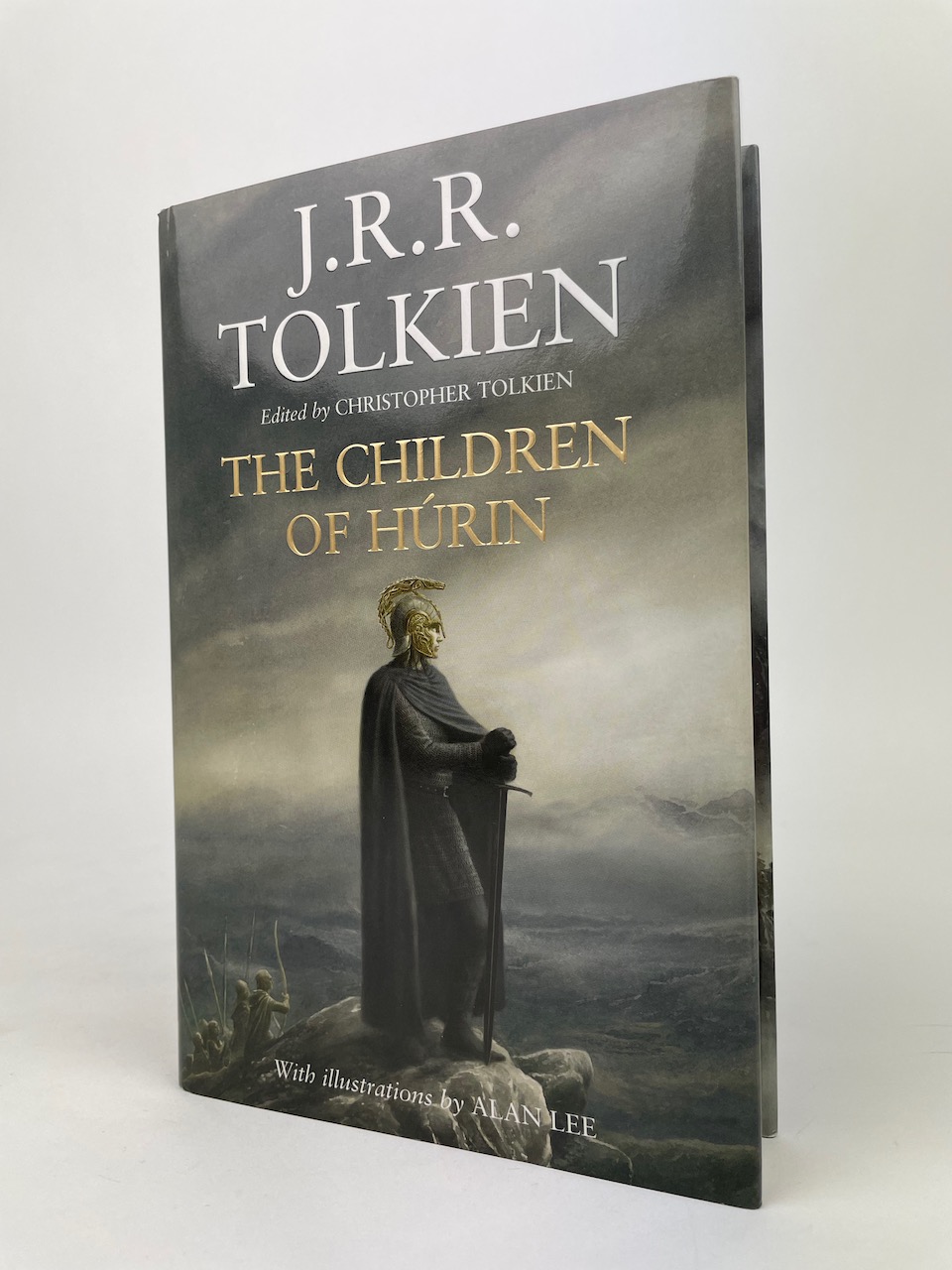 UK 1st Edition of The Children of Hurin, signed by Christopher Tolkien, Allan Lee and Bernard Hill 1