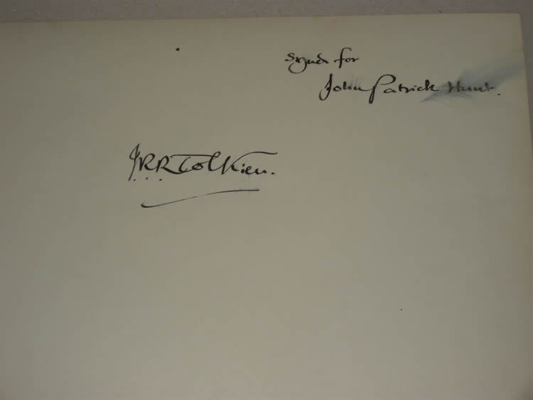 Tolkien signature