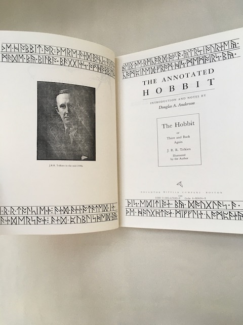 The Annotated Hobbit Uncorrected Proof 1988 7
