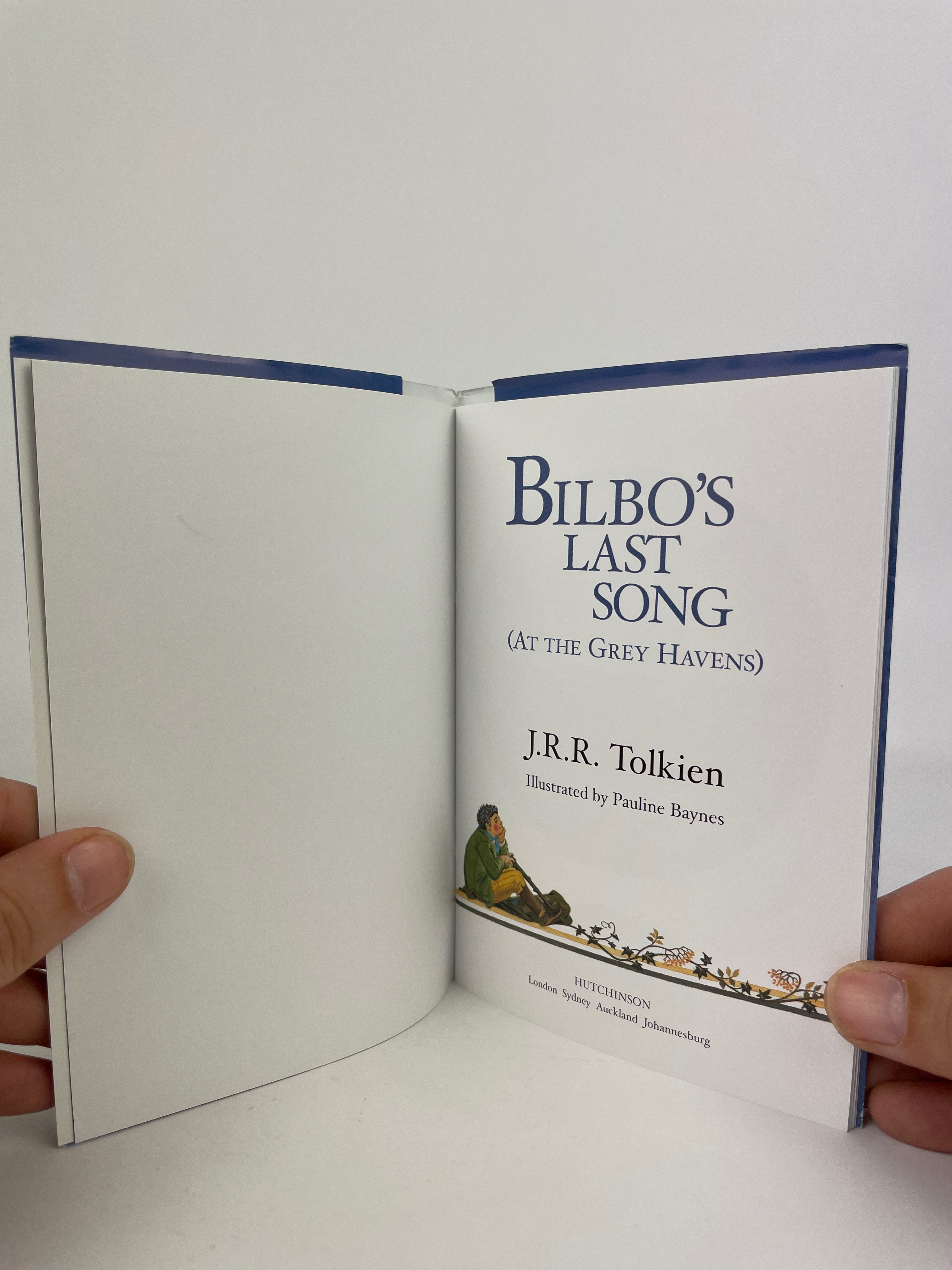 Bilbo's Last Song: At the Grey Havens Uncorrected Proof 2002 5