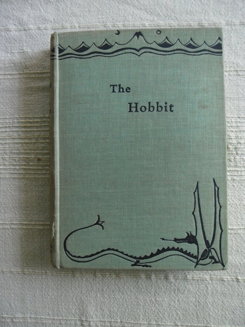 1937 true 1st UK Edition 1st impression of The Hobbit by J.R.R. Tolkien, with facsimile dustjacket