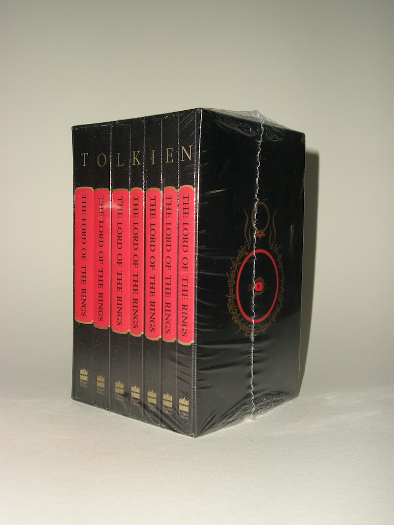 The Lord of the Rings, 7 volume HarperCollins paperback set, 2000