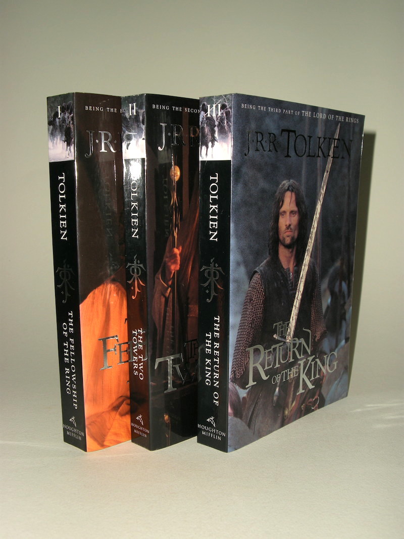 J.R.R. Tolkien, The Lord of the Rings movie tie-in edition released in 2001 by Houghton Mifflin