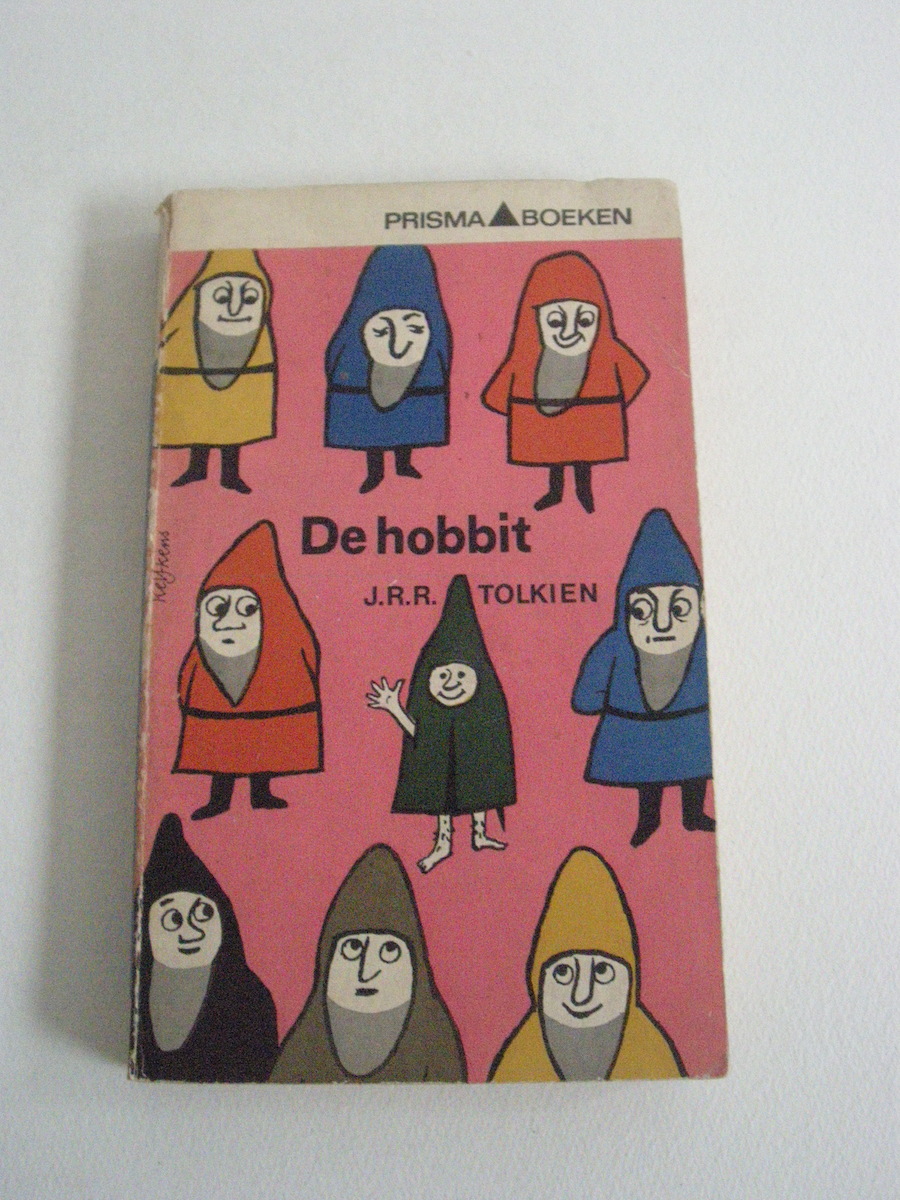 J.R.R. Tolkien, De Hobbit, Dutch, paperback, 1968, 4th printing