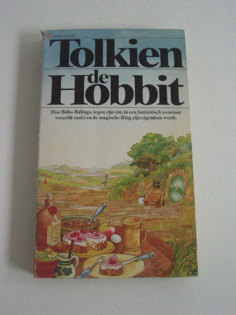 J.R.R. Tolkien, De Hobbit, Dutch, paperback, 1974, 11th printing