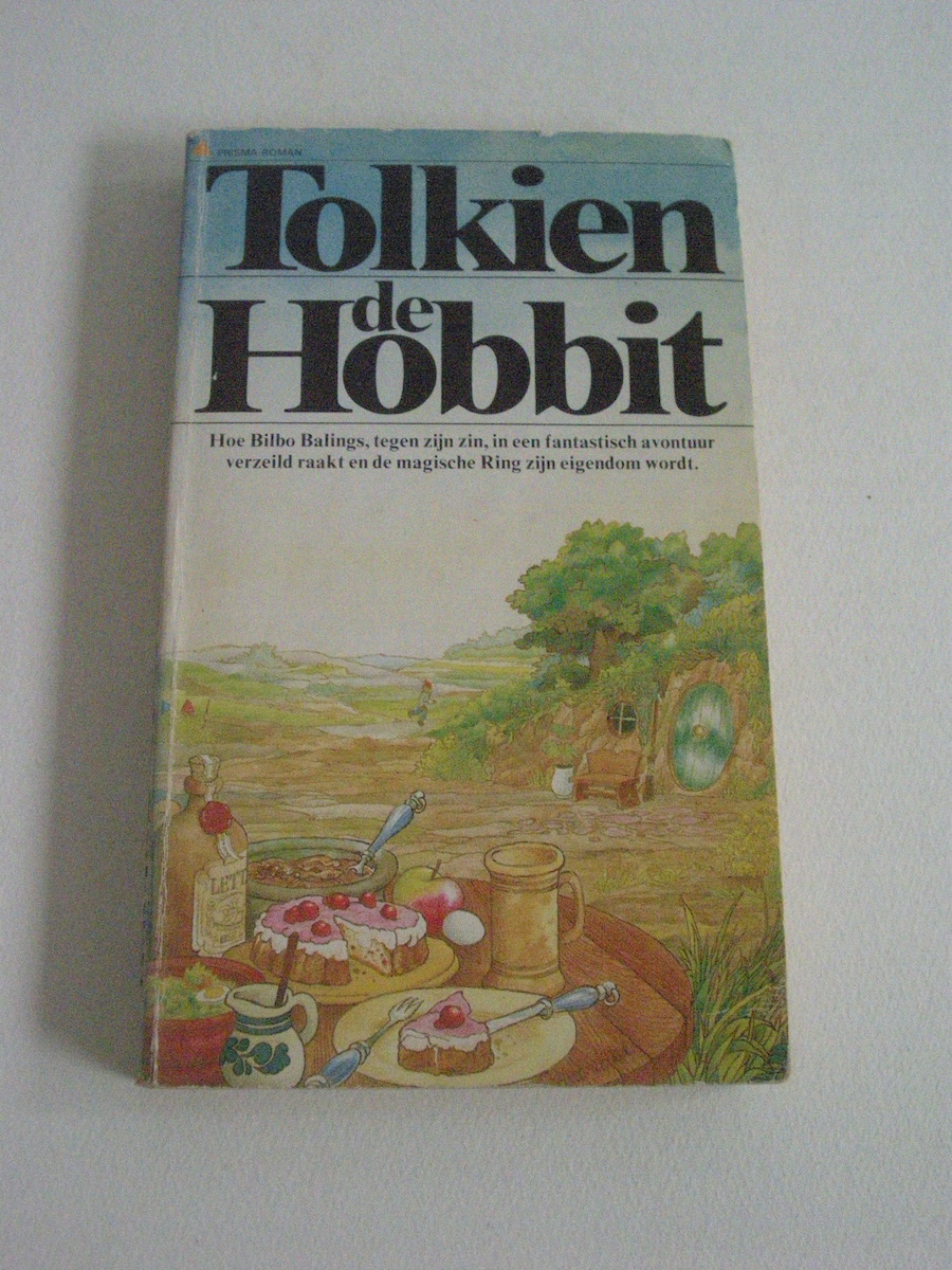 J.R.R. Tolkien, De Hobbit, Dutch, paperback, 1976, 13th printing