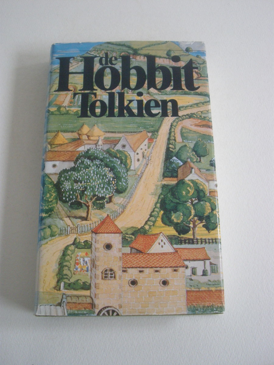 J.R.R. Tolkien, De Hobbit, Dutch, hardcover, 1976, 14th printing