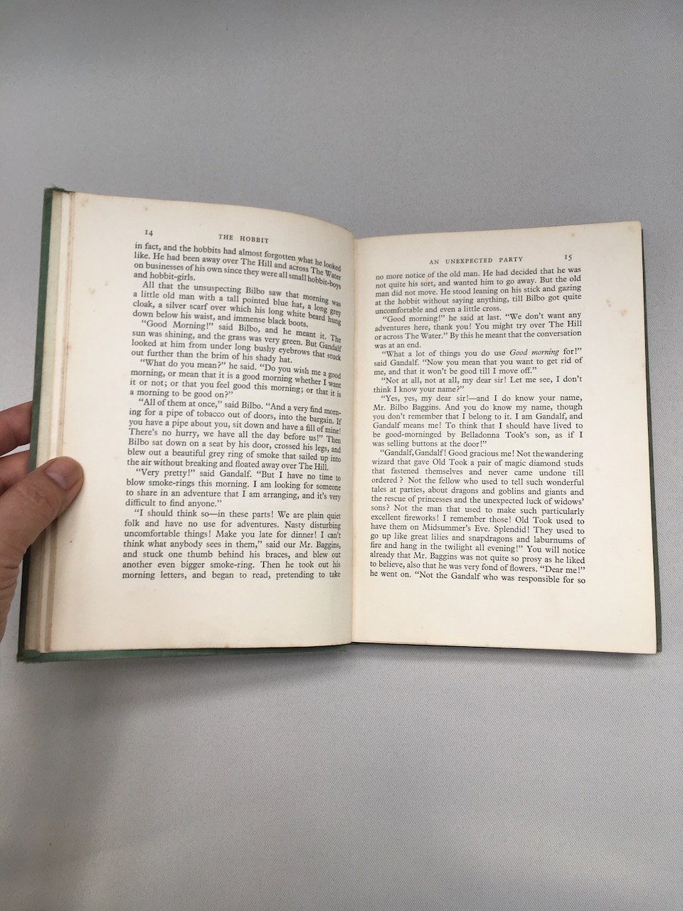 
The Hobbit, George Allen & Unwin, 1937 1st UK Edition 2nd impression 19