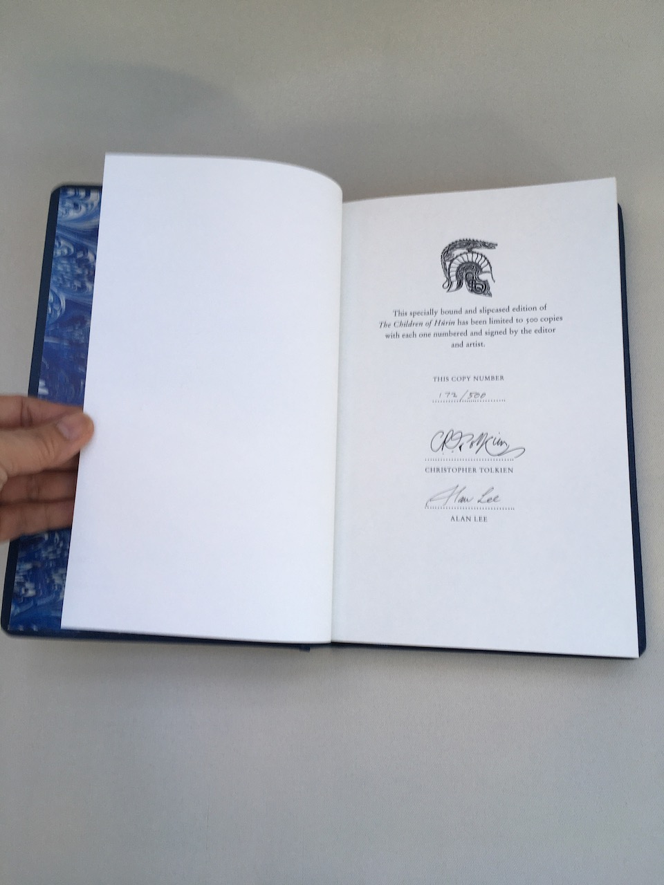 The Children of Hurin Leather Signed Limited Edition - Super Deluxe Edition 25