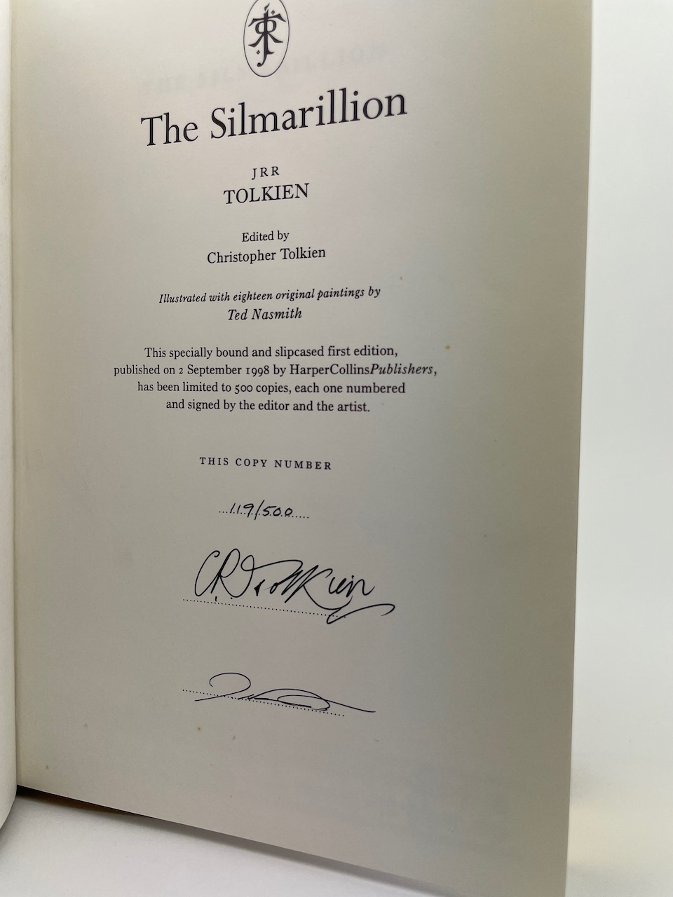 The Silmarillion, 1998 Signed Numbered Deluxe Limited Edition - 119 of 500 10