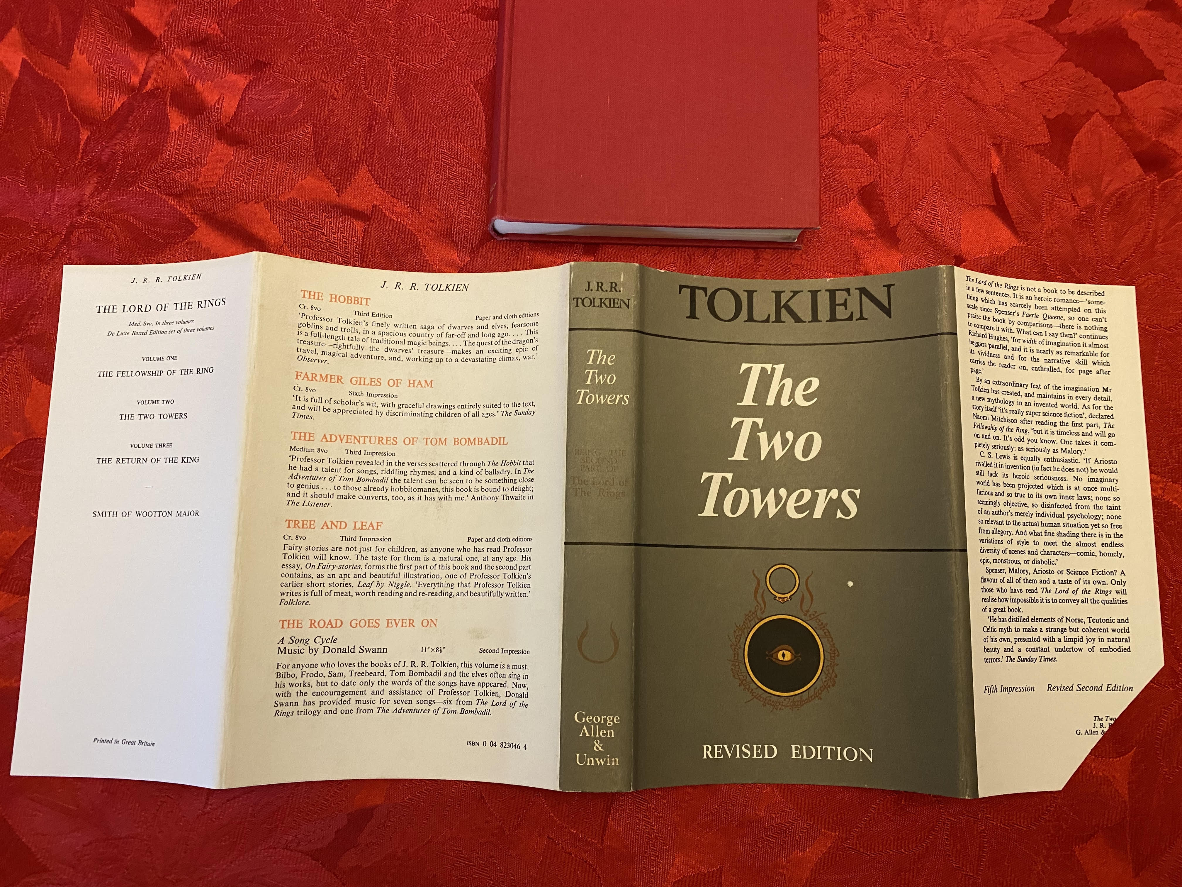 Rare Signed Lord of the Rings 3-Volume Set by J.R.R. Tolkien 5