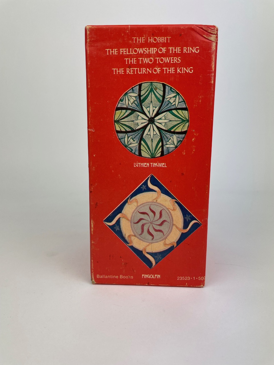The Hobbit and The Lord of the Rings, Four Paperback Book Boxset from 1973, Red Slipcase 6