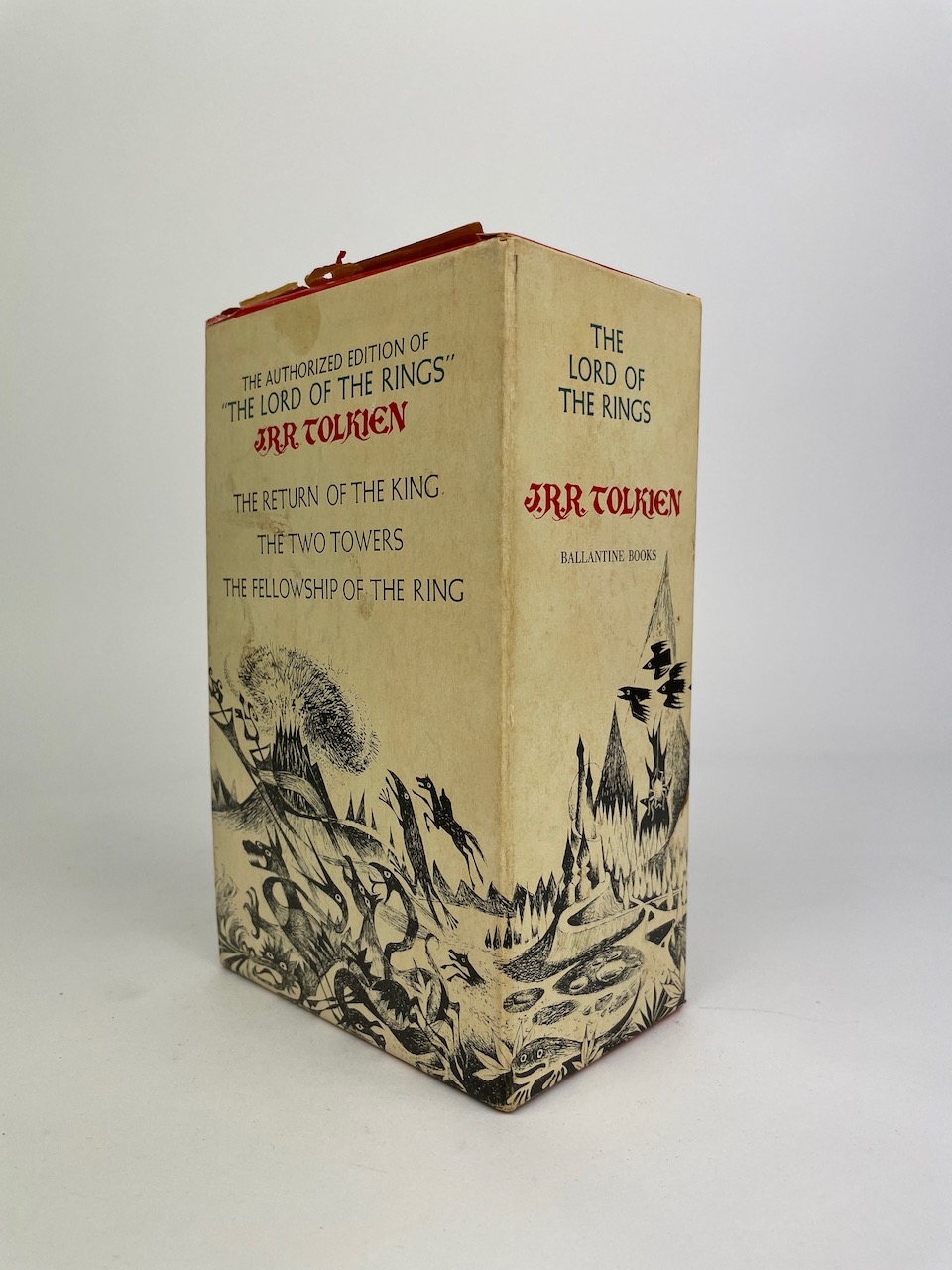 The Lord of the Rings from 1968, Authorized Edition in Black, White and Red Publishers Slipcase 4