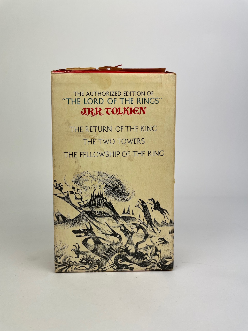 The Lord of the Rings from 1968, Authorized Edition in Black, White and Red Publishers Slipcase 5