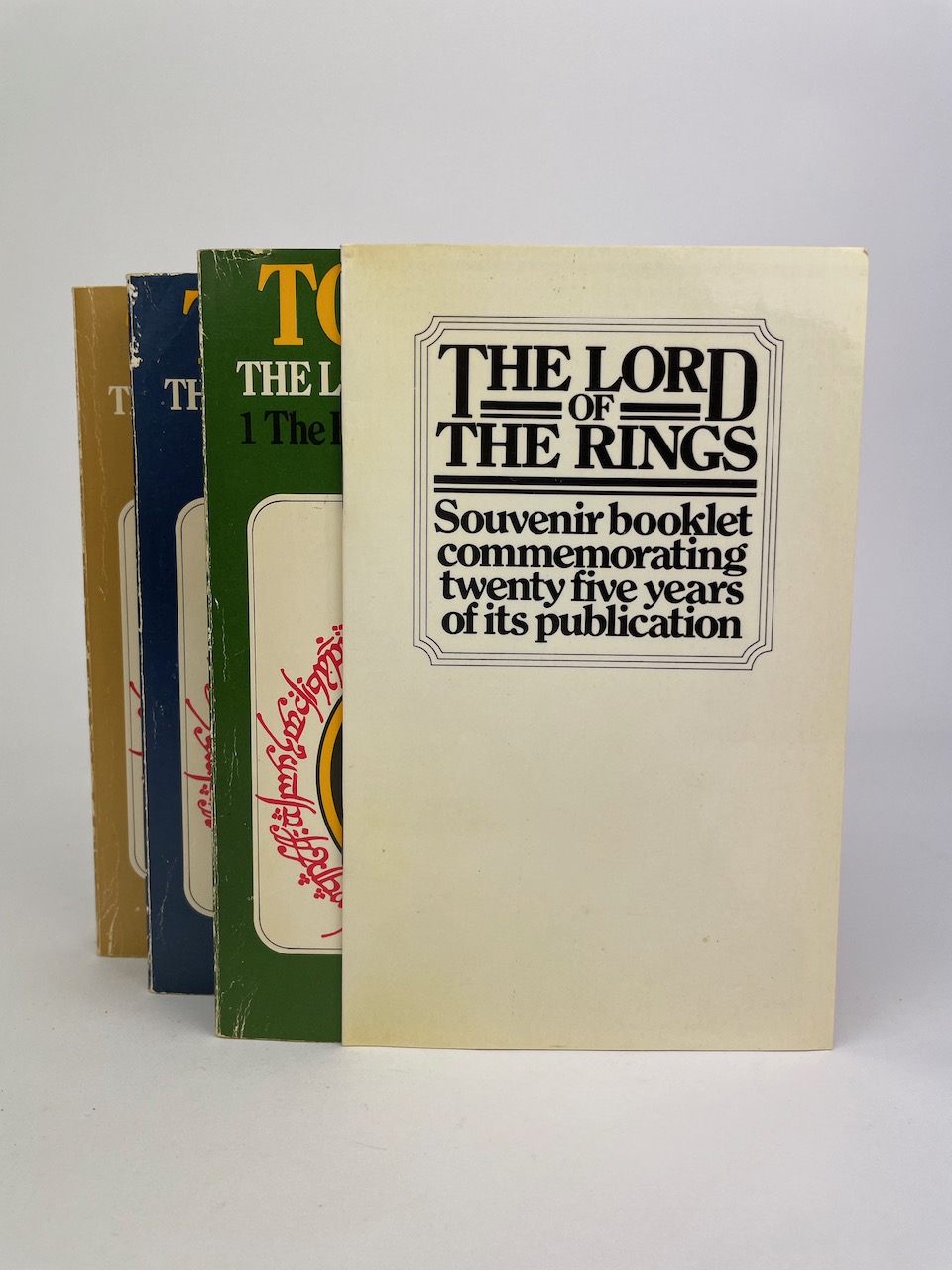The Lord of the Rings 25th Anniversary Collection from 1980 by Unwin Paperbacks 6