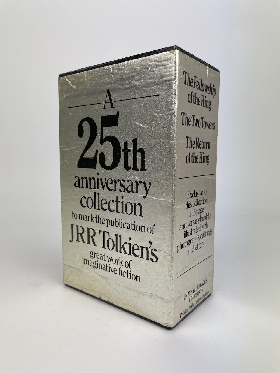 The Lord of the Rings 25th Anniversary Collection from 1980 by Unwin Paperbacks