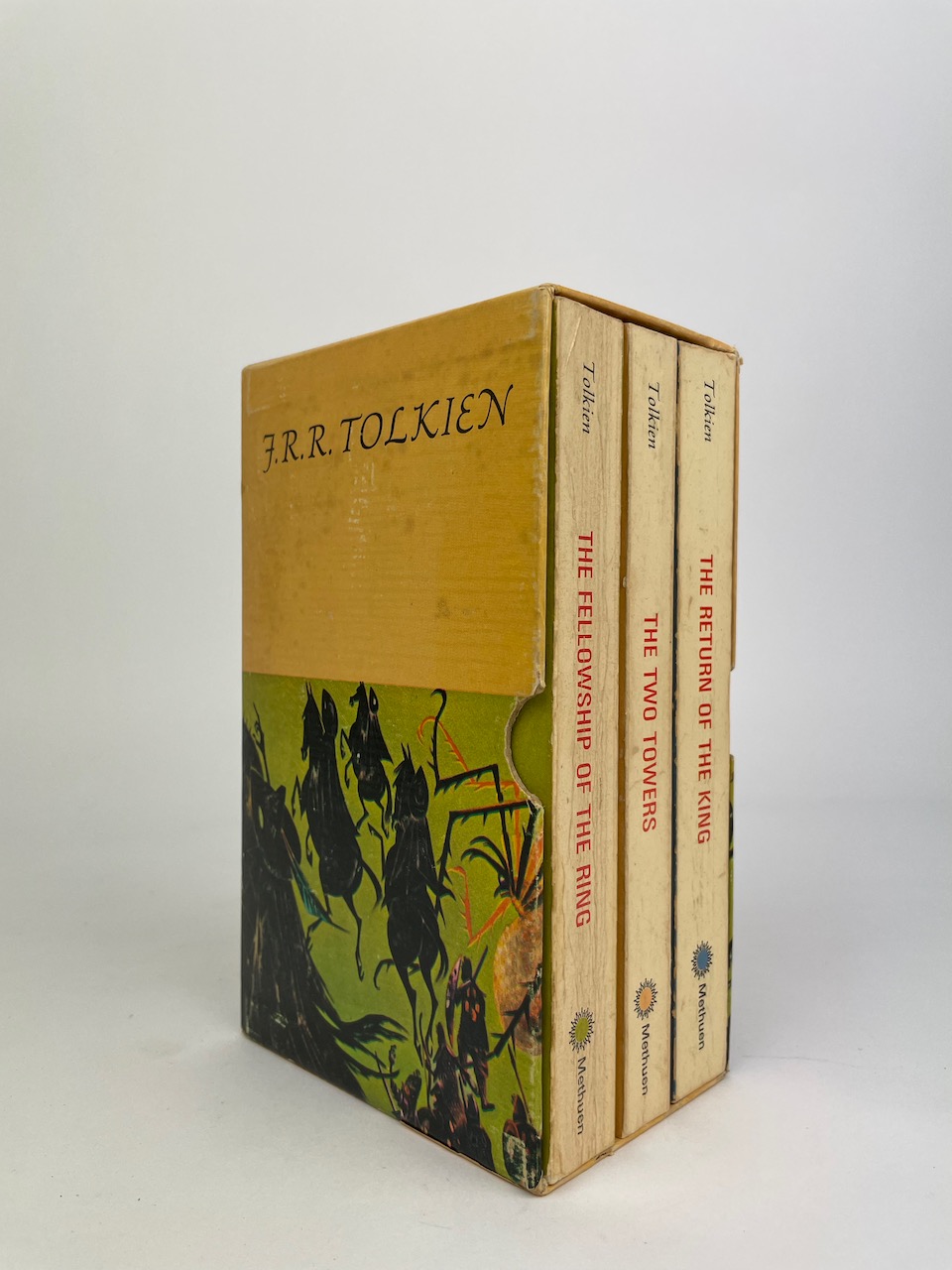 J.R.R. Tolkien, The Lord of the Rings in slipcase released in 1973 by Methuen Publications 1
