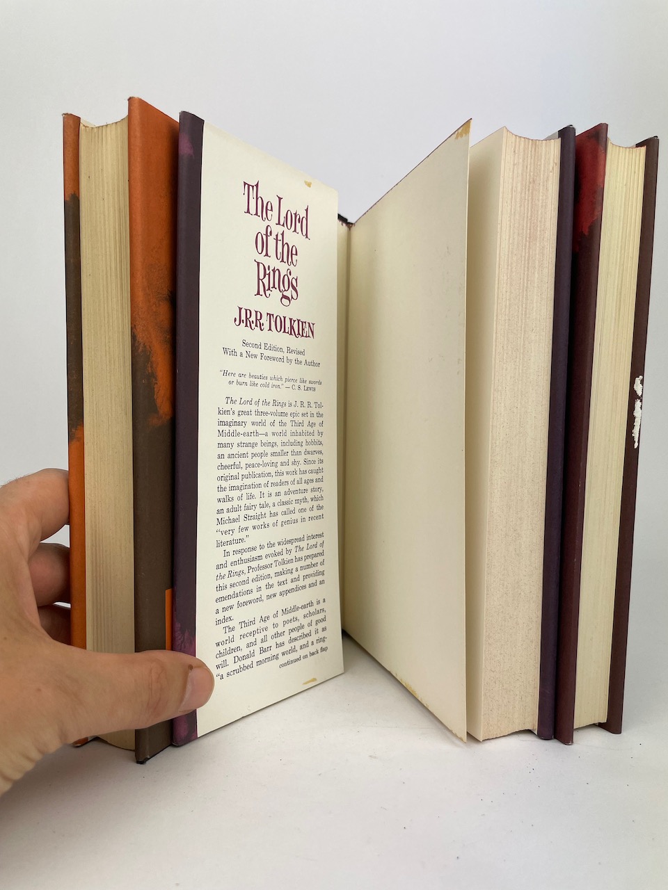 The Lord of the Rings, 2nd US Edition in Original Publishers Slipcase 9th/8th/8th 12