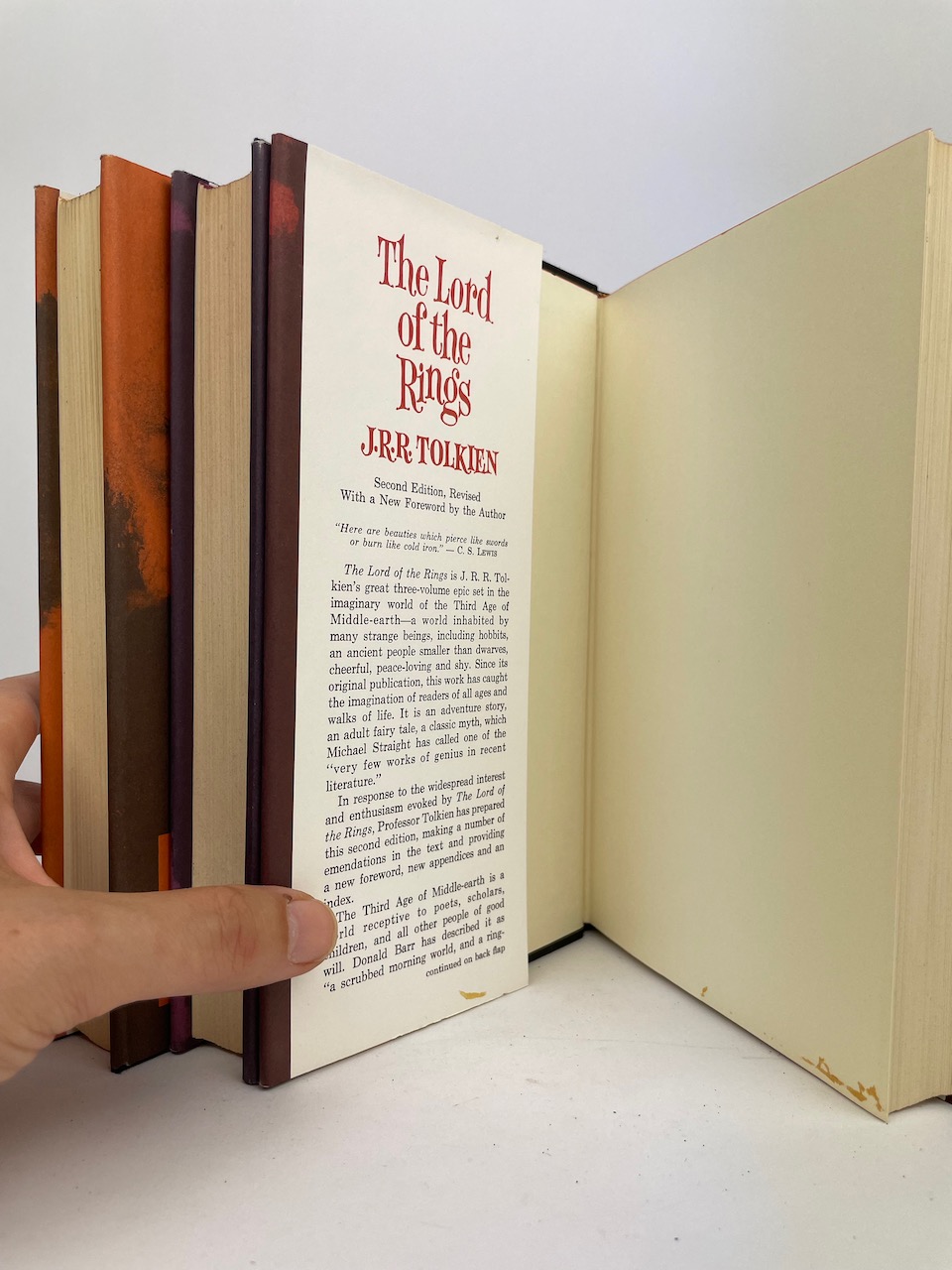 The Lord of the Rings, 2nd US Edition in Original Publishers Slipcase 9th/8th/8th 15