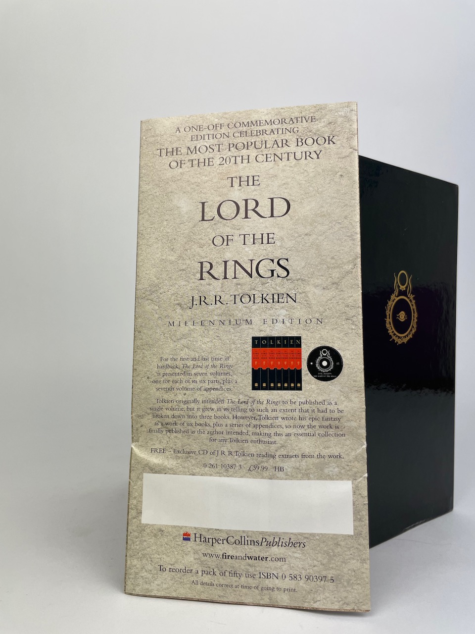 The Lord of the Rings 7 Volume Millenium Edition with CD 9
