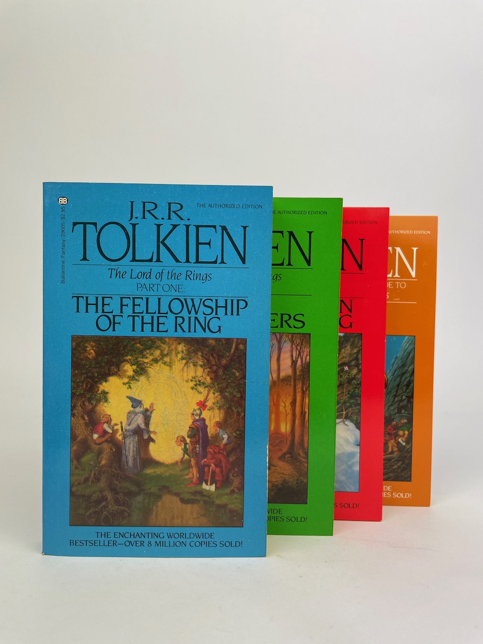 The Lord of the Rings and The Hobbit set from 1984, by Ballantine Books, New York 14
