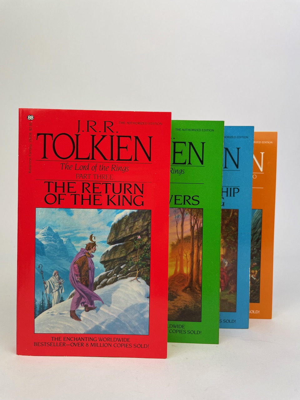 The Lord of the Rings and The Hobbit set from 1984, by Ballantine Books, New York 16