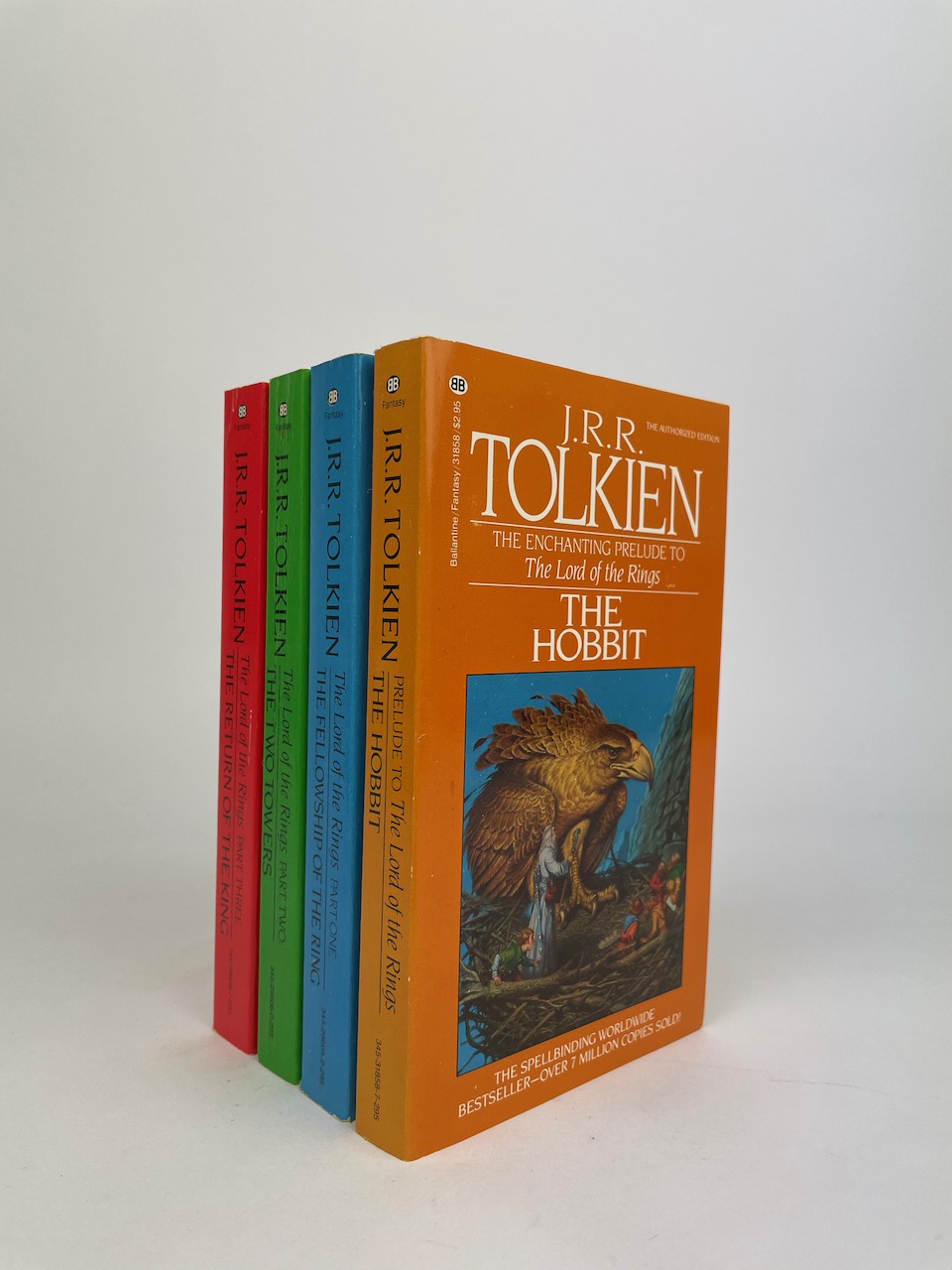 The Lord of the Rings and The Hobbit set from 1984, by Ballantine Books, New York 9