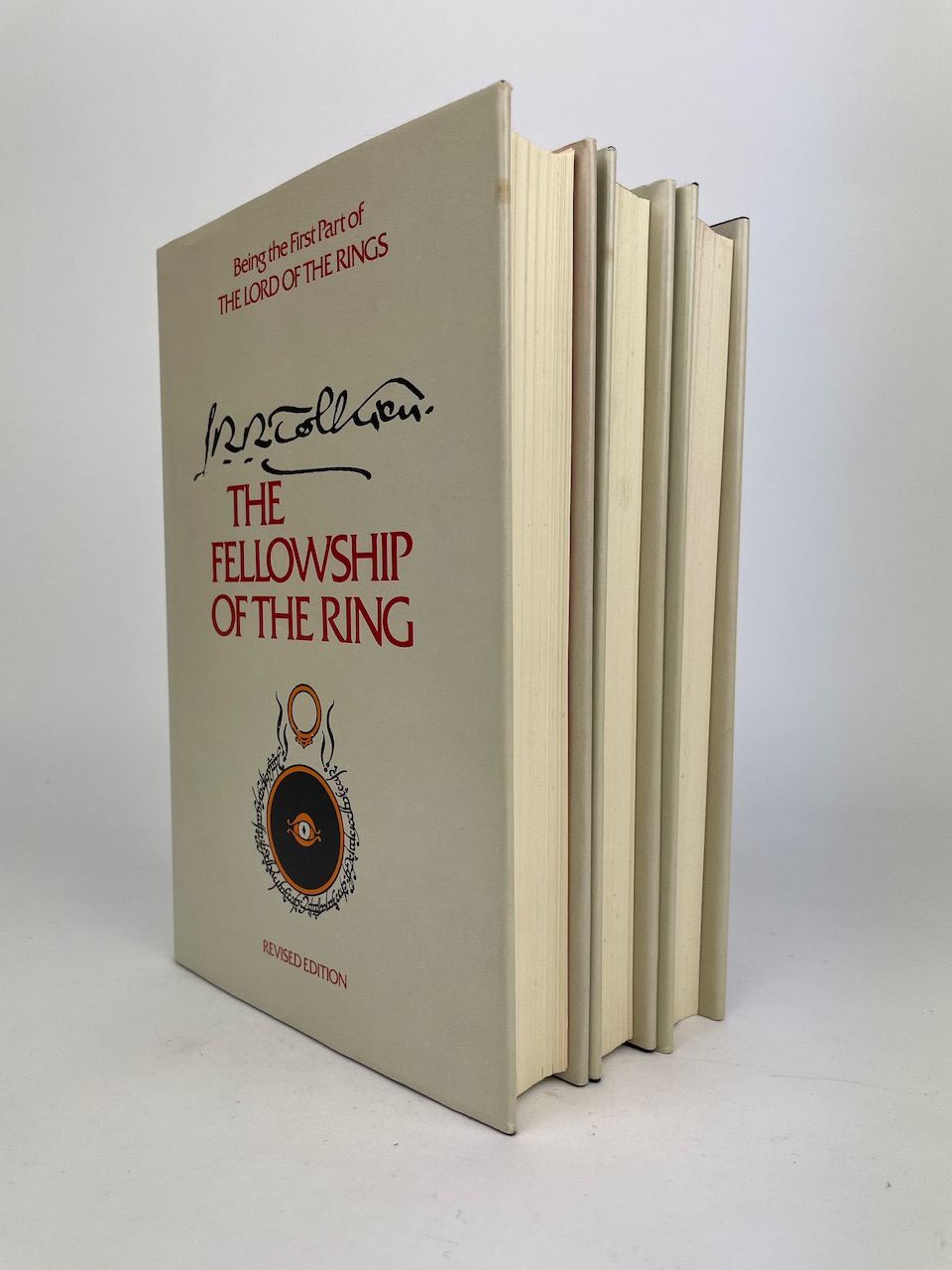 The Lord of the Rings JRR Tolkien Signature set from 1978, by Houghton Mifflin 13