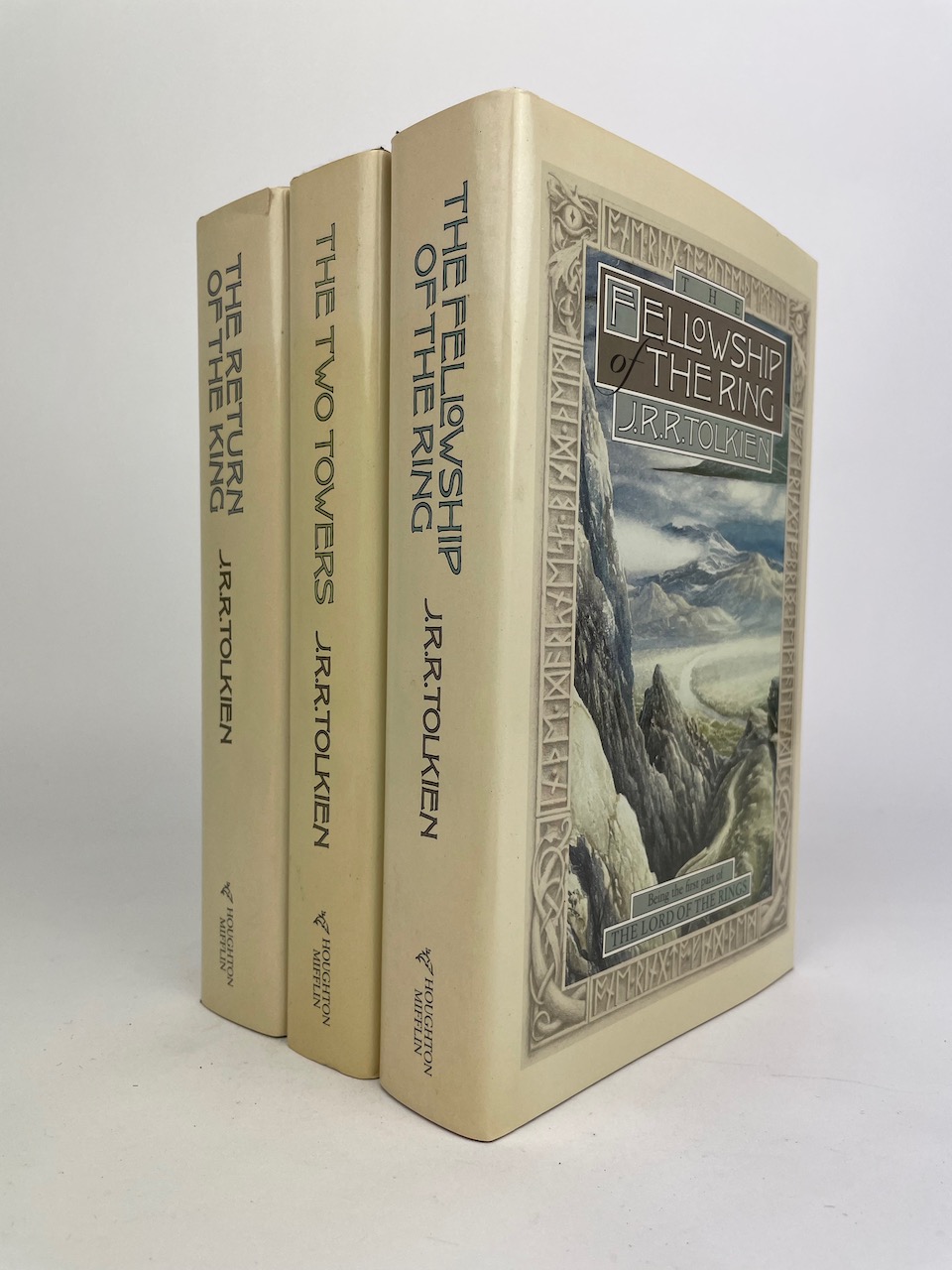 The Lord of the Rings JRR Tolkien Alan Lee set from 1988, by Houghton Mifflin 9