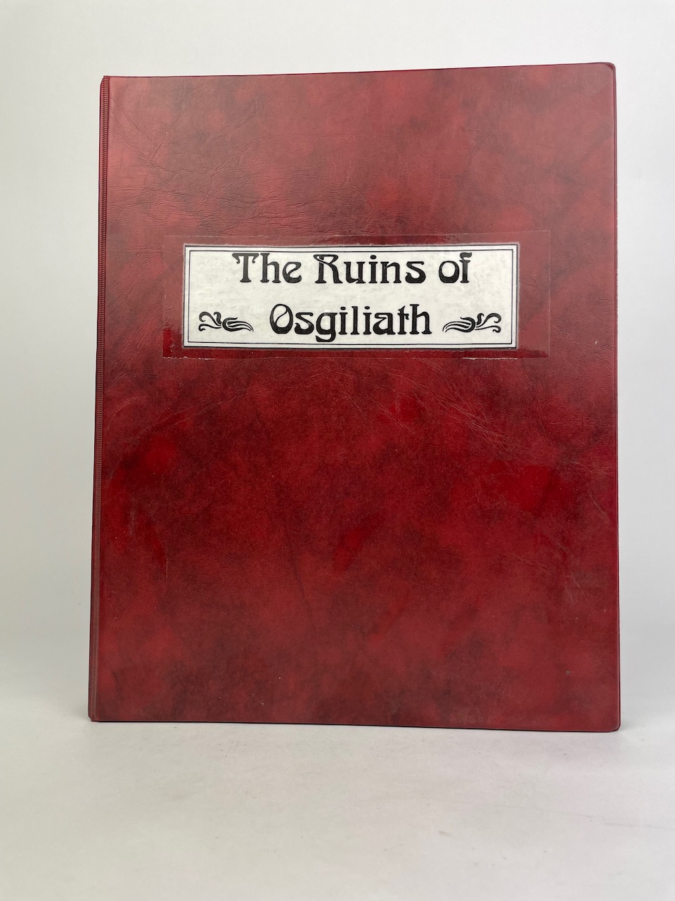 The Complete Ruins of Osgiliath, Signed Limited Numbered Edition, nr 9 of 12 1