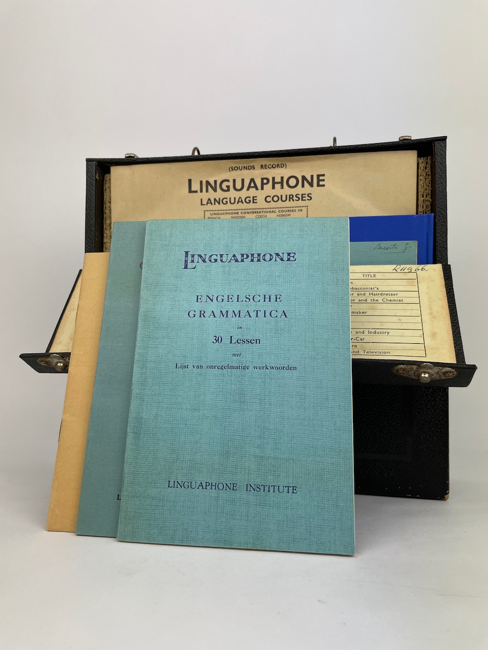 Linguaphone Conversational Course English - Complete set - 16 records and 5 booklets in original box 5